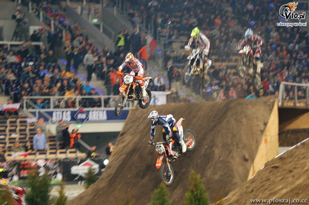 SuperEnduro w dzkiej Atlas Arenie w obiektywie Tomasza Poszaja