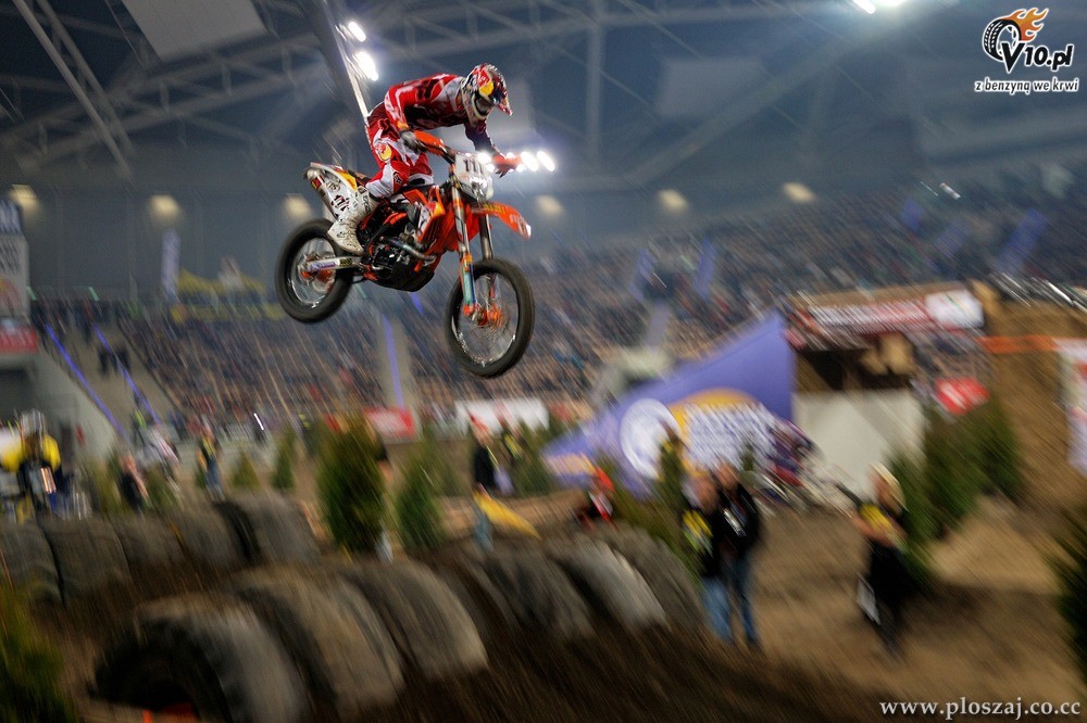 SuperEnduro w dzkiej Atlas Arenie w obiektywie Tomasza Poszaja