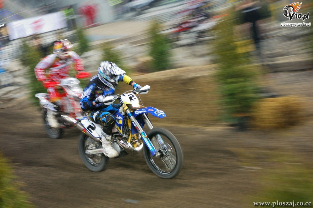 SuperEnduro w dzkiej Atlas Arenie w obiektywie Tomasza Poszaja