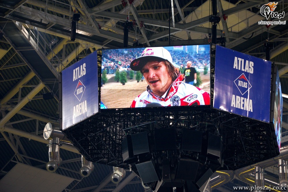 SuperEnduro w dzkiej Atlas Arenie w obiektywie Tomasza Poszaja