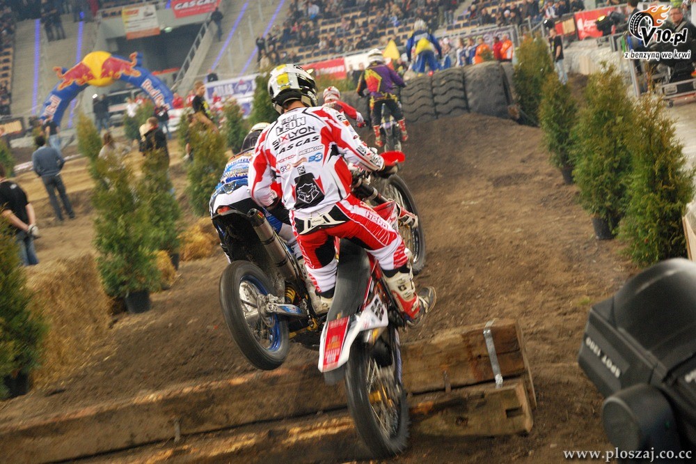 SuperEnduro w dzkiej Atlas Arenie w obiektywie Tomasza Poszaja