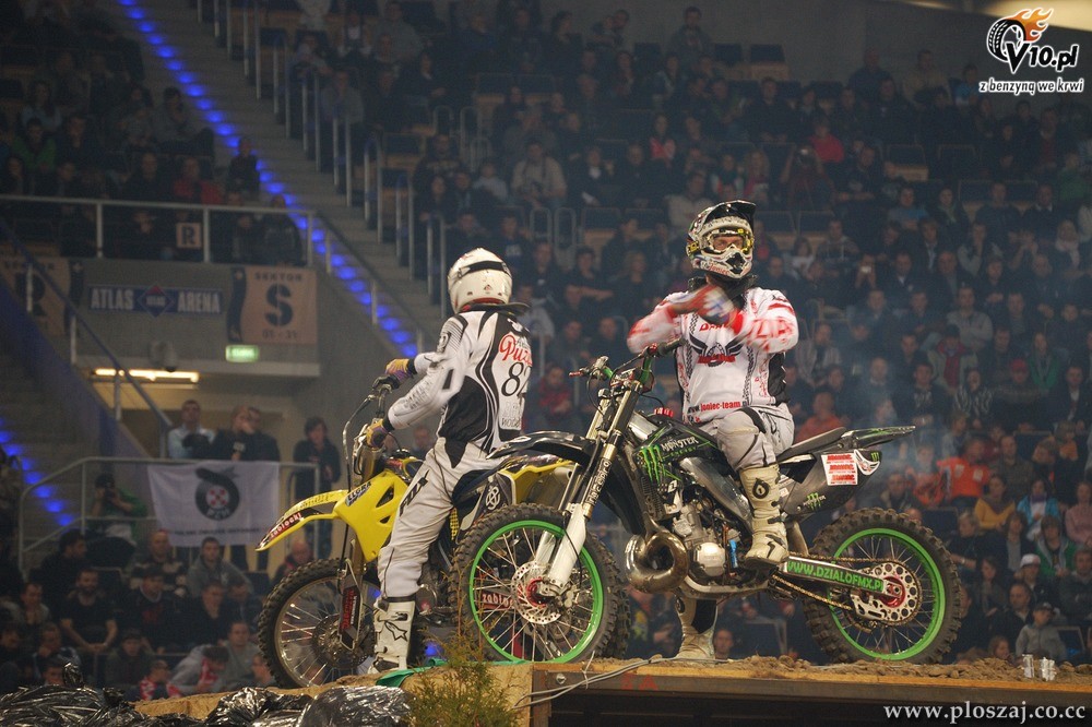 SuperEnduro w dzkiej Atlas Arenie w obiektywie Tomasza Poszaja