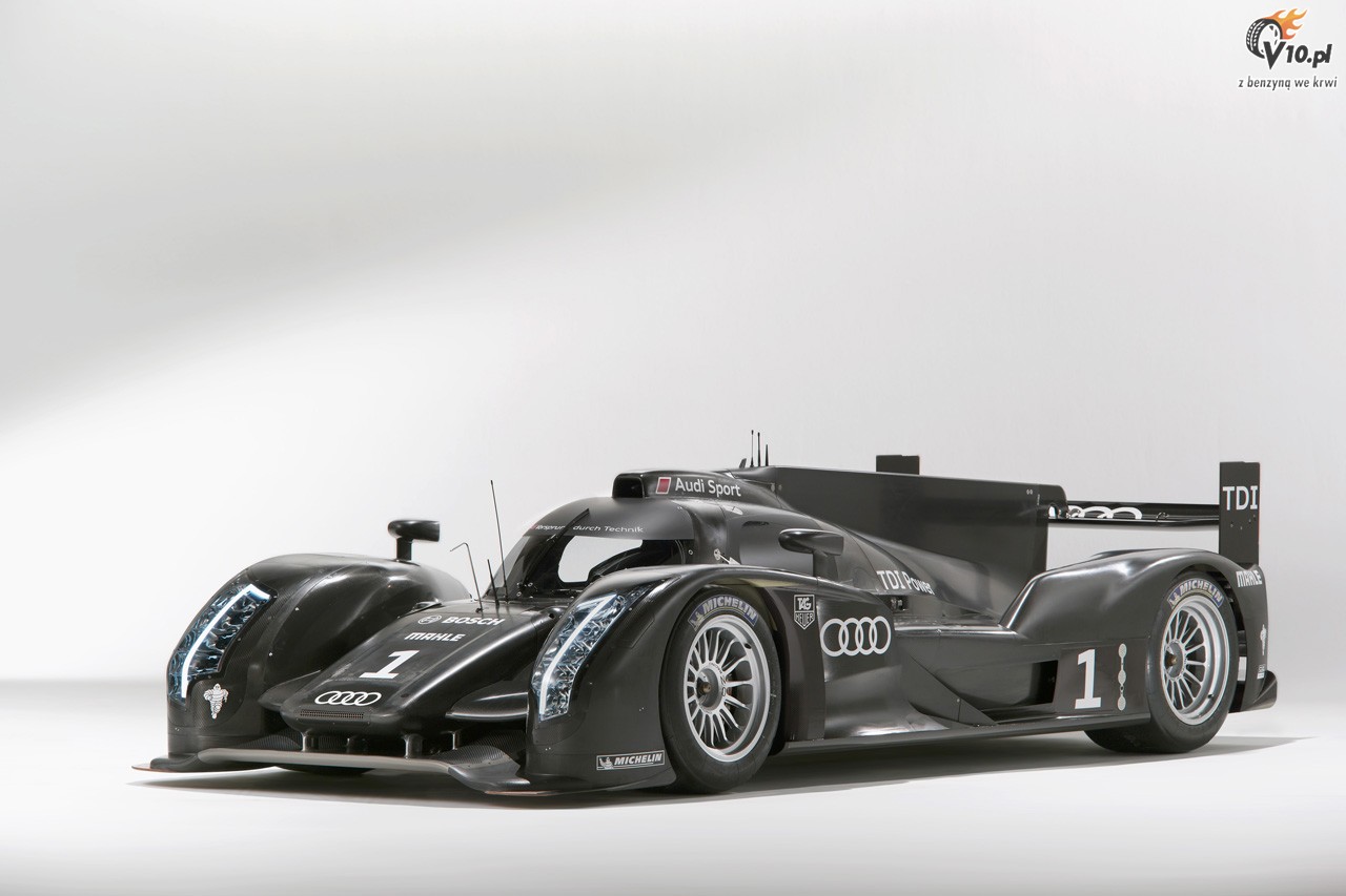 Audi R18 LMP1 na prezentacji w Inglostadt