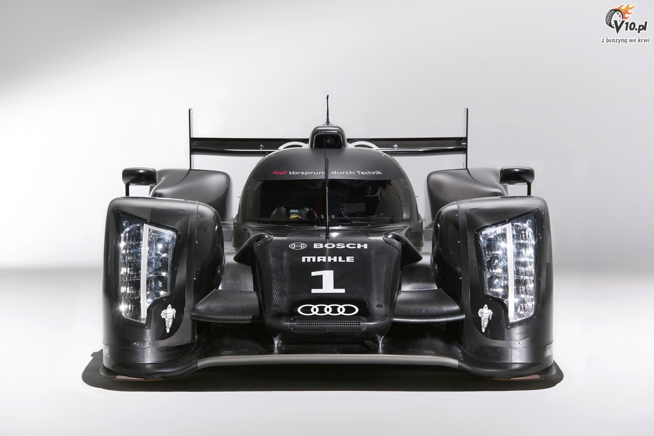 Audi R18 LMP1 na prezentacji w Inglostadt