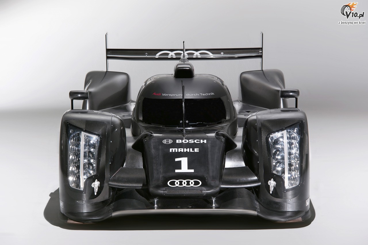 Audi R18 LMP1 na prezentacji w Inglostadt