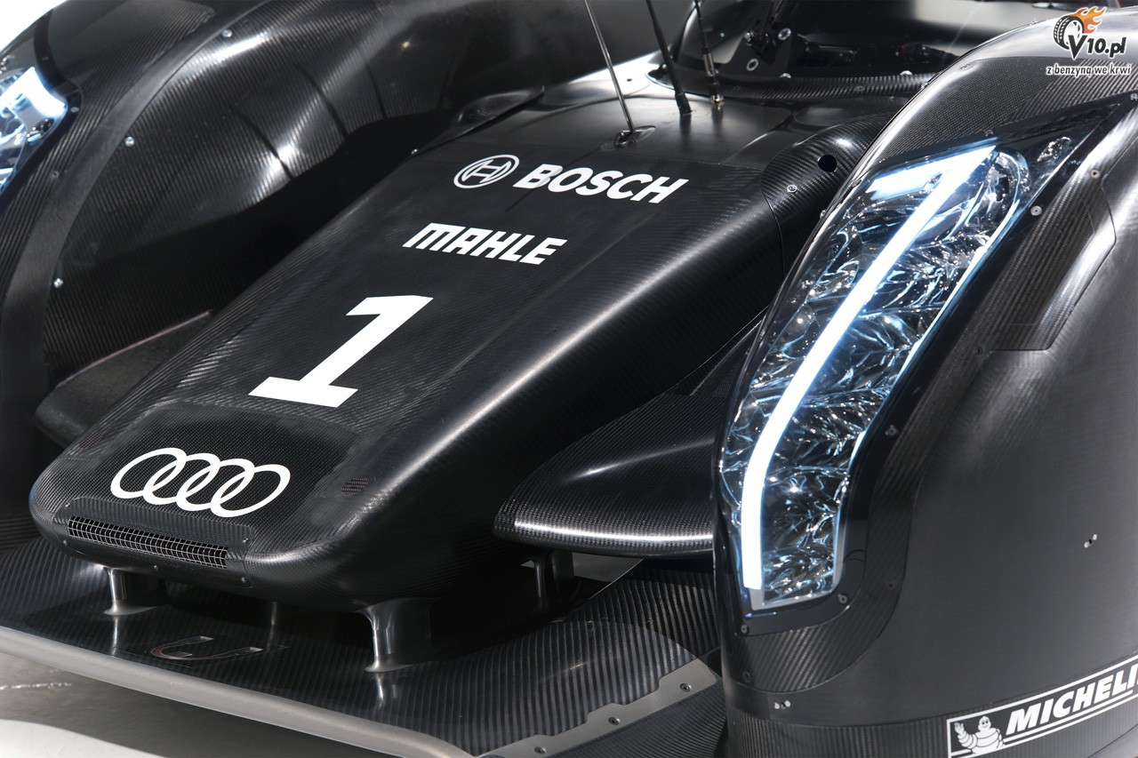 Audi R18 LMP1 na prezentacji w Inglostadt