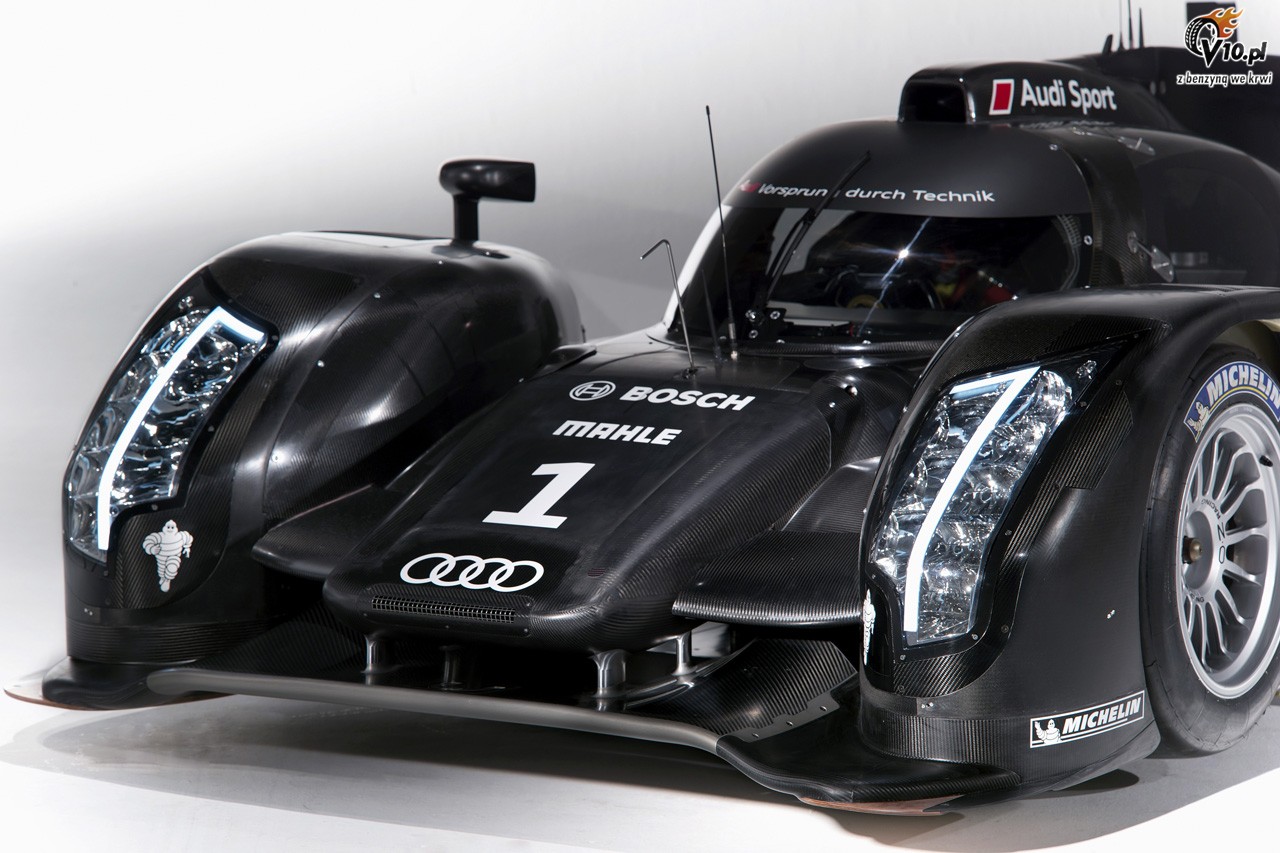 Audi R18 LMP1 na prezentacji w Inglostadt