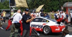 Pit stop Verva Racing Team na ulicach Warszawy