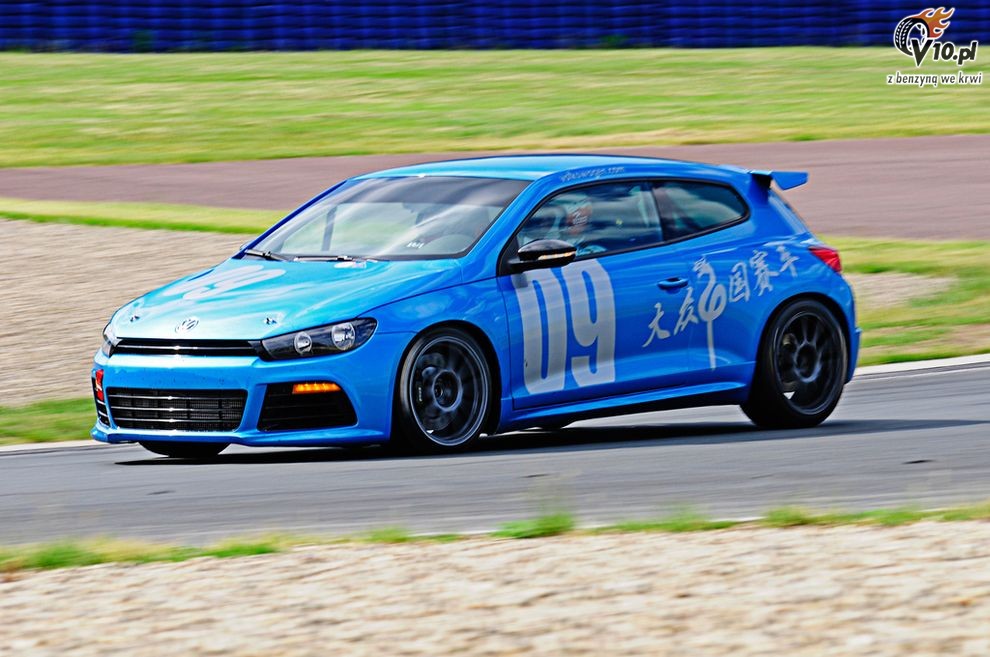 Volkswagen Scirocco R Cup - testy Steinhofa i Hołowczyca