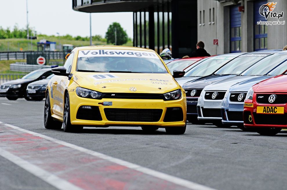 Volkswagen Scirocco R Cup - testy Steinhofa i Hoowczyca