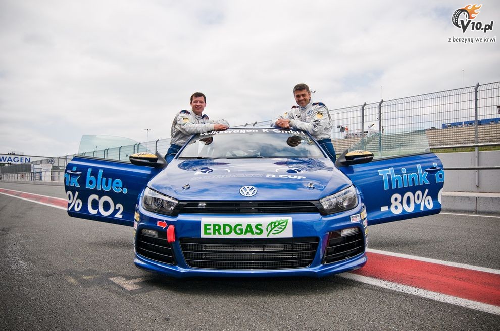 Volkswagen Scirocco R Cup - testy Steinhofa i Hoowczyca