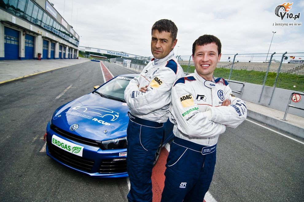 Volkswagen Scirocco R Cup - testy Steinhofa i Hoowczyca