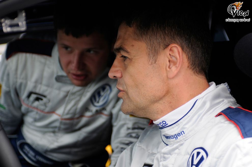 Volkswagen Scirocco R Cup - testy Steinhofa i Hołowczyca