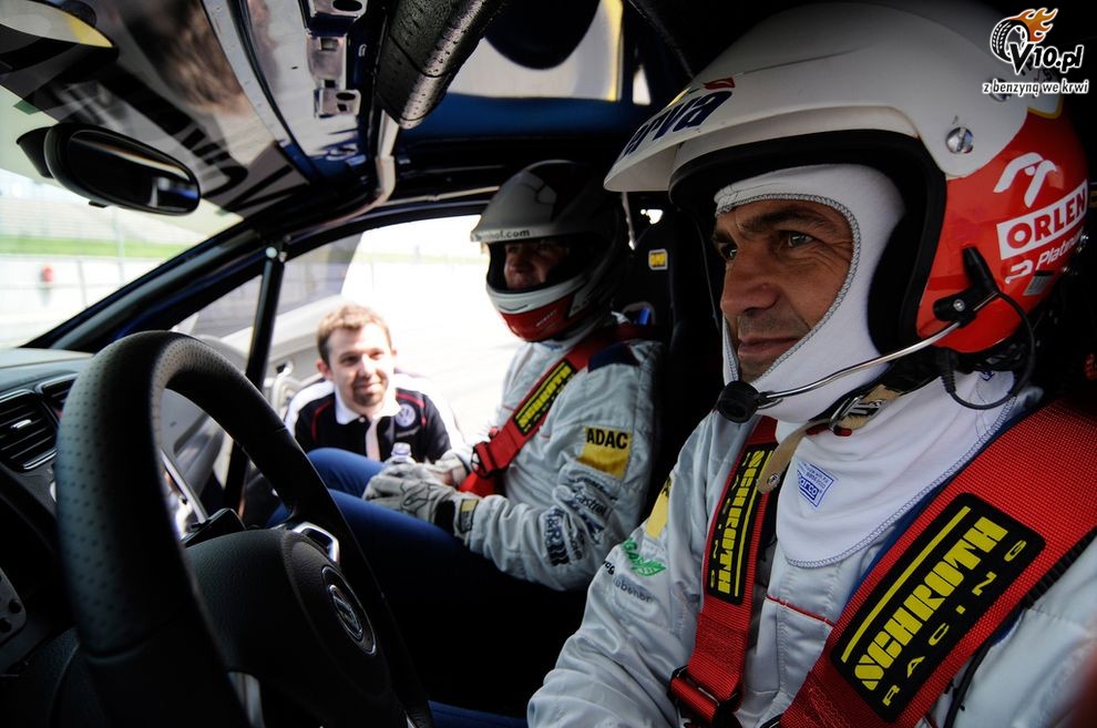 Volkswagen Scirocco R Cup - testy Steinhofa i Hołowczyca