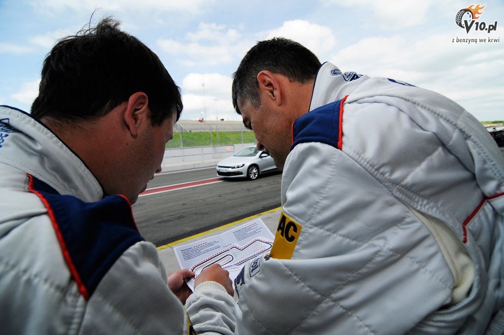 Volkswagen Scirocco R Cup - testy Steinhofa i Hoowczyca