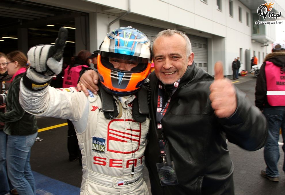 Sawicki wicemistrzem w SEAT Leon Supercopa!