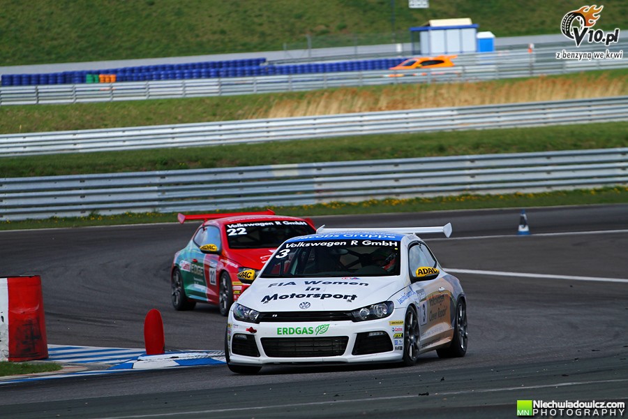 Testy uczestnikw VW Scirocco R-Cup w obiektywie Maciej Niechwiadowicza
