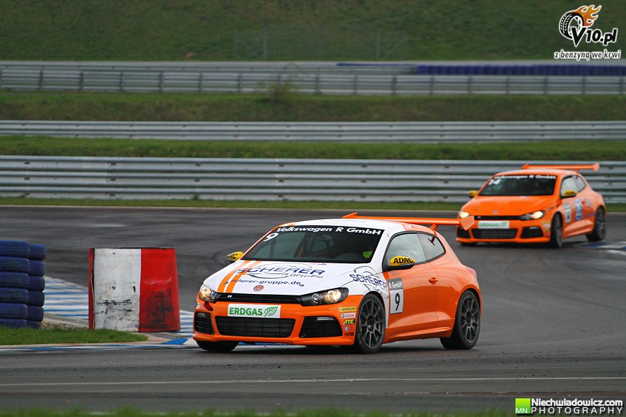 Testy uczestnikw VW Scirocco R-Cup w obiektywie Maciej Niechwiadowicza