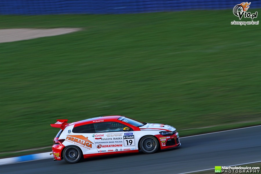 Testy uczestnikw VW Scirocco R-Cup w obiektywie Maciej Niechwiadowicza