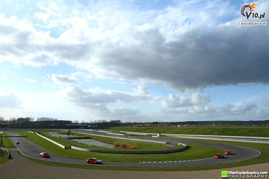 Testy uczestnikw VW Scirocco R-Cup w obiektywie Maciej Niechwiadowicza