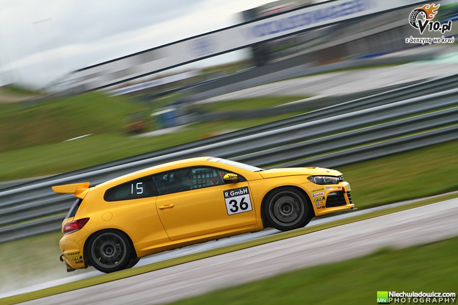 Testy uczestnikw VW Scirocco R-Cup w obiektywie Maciej Niechwiadowicza