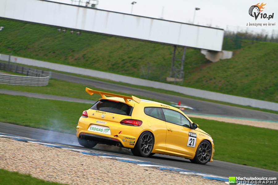 Testy uczestników VW Scirocco R-Cup w obiektywie Maciej Niechwiadowicza