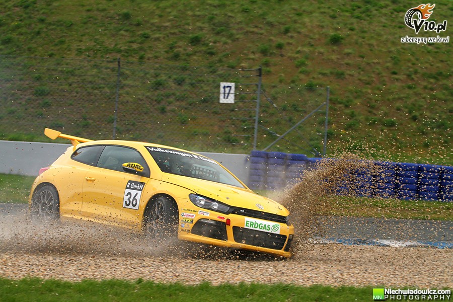 Testy uczestnikw VW Scirocco R-Cup w obiektywie Maciej Niechwiadowicza
