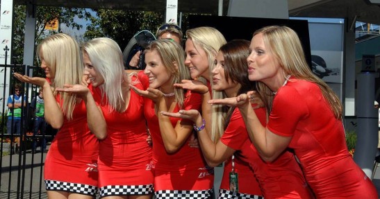 Pitbabes - czyli laski i Formuła 1