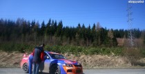 Kajetanowicz testuje Mitsubishi Evo IX Kajetanowicz testuje Mitsubishi Evo IX