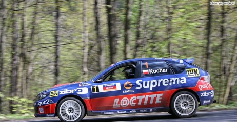 Kuchar podczas testów nowego auta