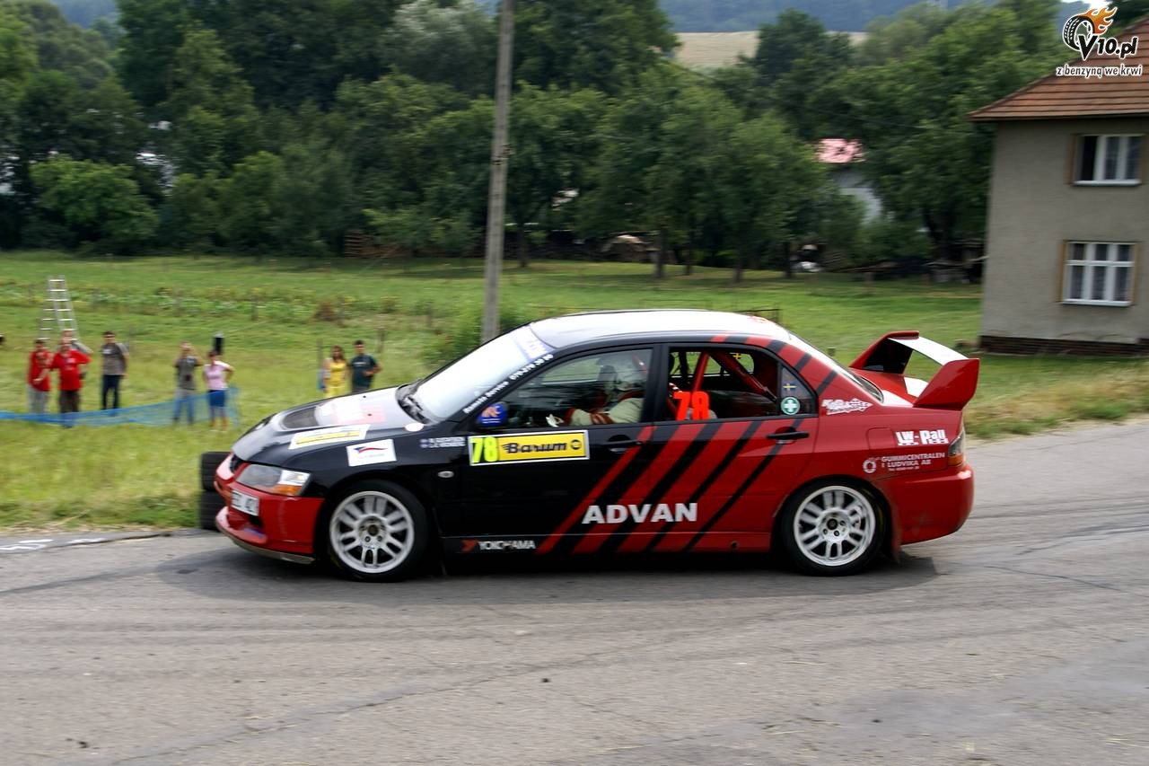 Rajd Barum 2009 - dzie pierwszy