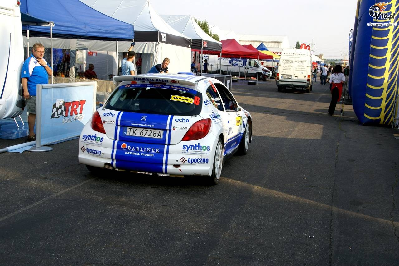 Rajd Barum 2009 - dzie pierwszy