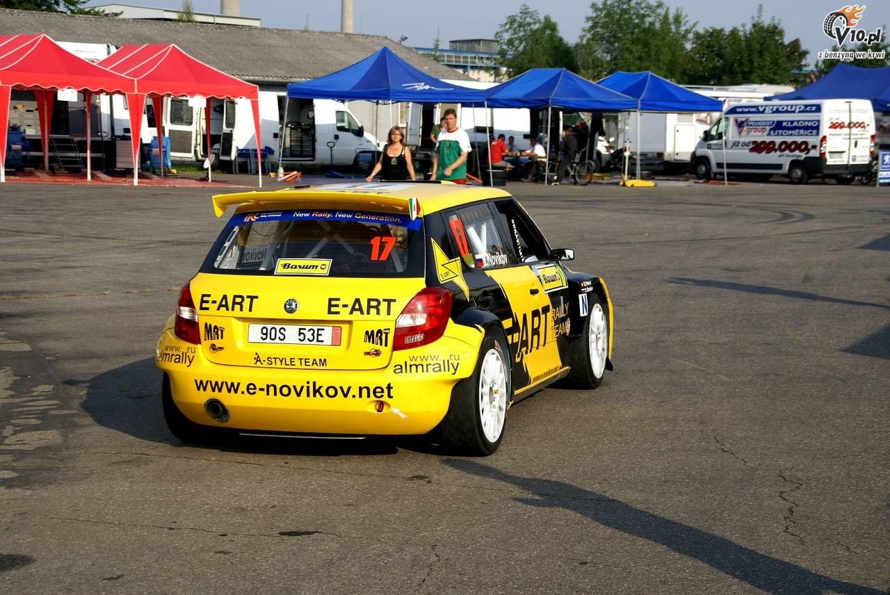 Rajd Barum 2009 - dzie pierwszy