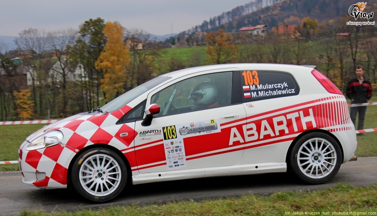 41 Rajd Cieszyska Barbrka 2015