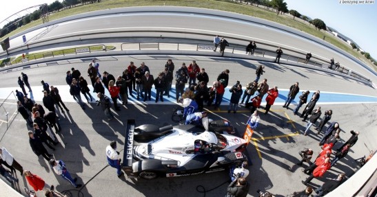 Loeb i Sarrazin na torze Paul Ricard