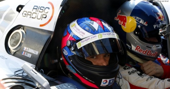 Loeb i Sarrazin na torze Paul Ricard