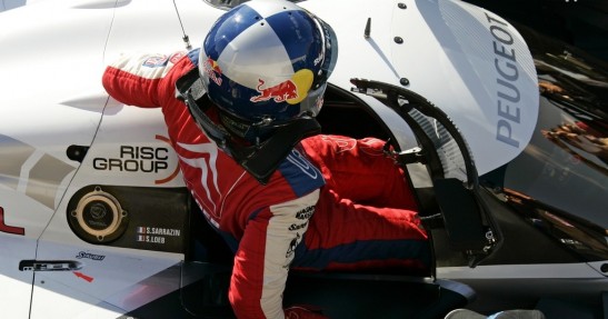 Loeb i Sarrazin na torze Paul Ricard