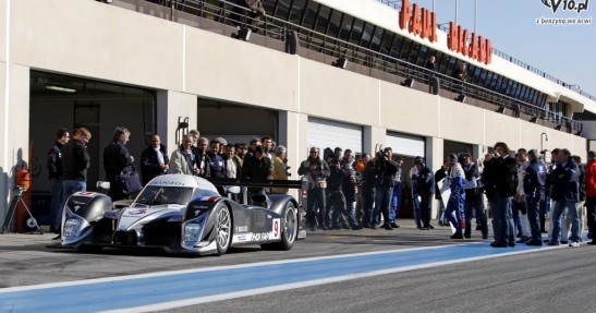 Loeb i Sarrazin na torze Paul Ricard