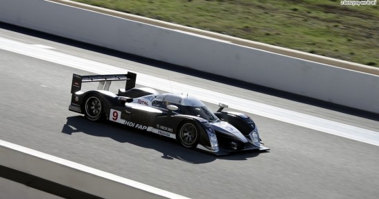 Loeb i Sarrazin na torze Paul Ricard