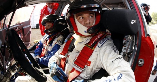 Loeb i Sarrazin na torze Paul Ricard