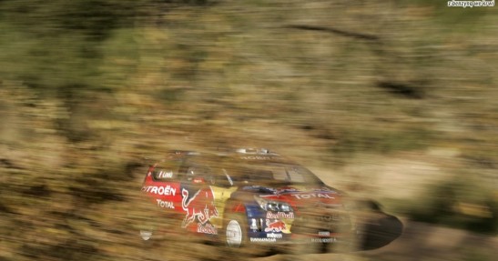 Loeb i Sarrazin na torze Paul Ricard