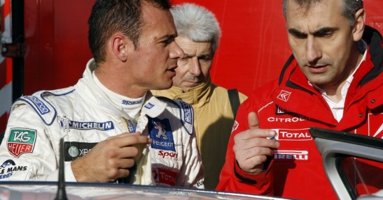 Loeb i Sarrazin na torze Paul Ricard