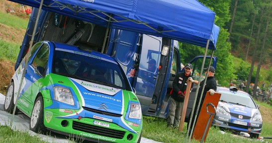 Testy Sławomira Ogryzka przed Rajdem Karkonoskim 2011 w obiektywie Rafała Sadleji
