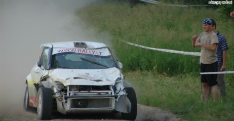 Ro�ukas na ostatnim OS Rajdu Polski