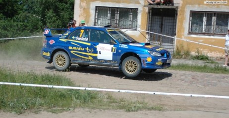 Zwycięzca rajdu - Oscar Svedlund