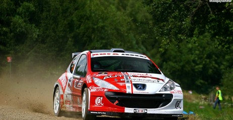 Grzegorz Grzyb Peugeot 207 S2000 Rajd Rzeszowski