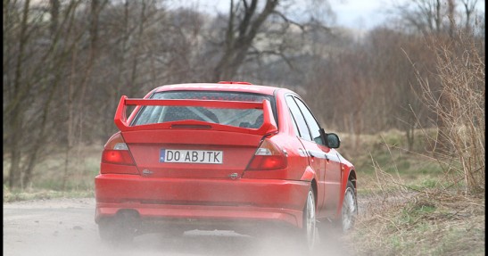 Testy Tomasza Kuchara przed Rajdem Świdnickim 2011 w obiektywie Mateusza Banasia