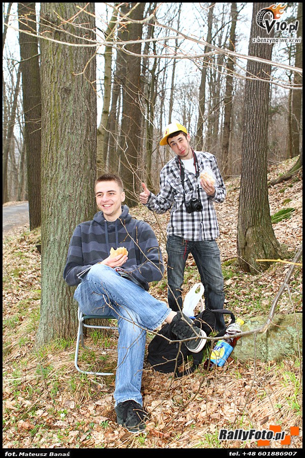 Testy Tomasza Kuchara przed Rajdem widnickim 2011 w obiektywie Mateusza Banasia