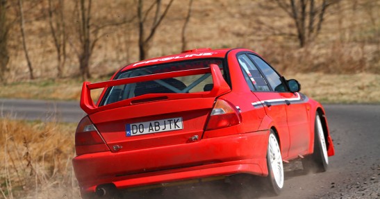 Testy Tomasza Kuchara przed Rajdem Świdnickim 2011 w obiektywie Macieja Niechwiadowicza