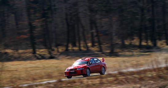 Testy Tomasza Kuchara przed Rajdem Świdnickim 2011 w obiektywie Macieja Niechwiadowicza